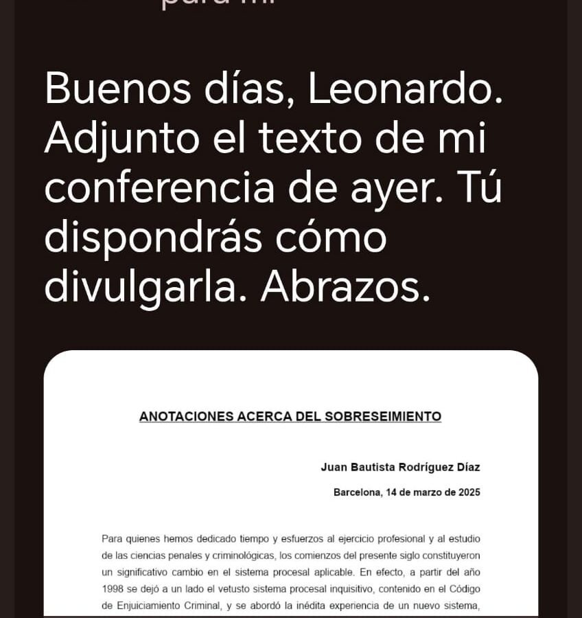 ANOTACIONES ACERCA DEL SOBRESEIMIENTO